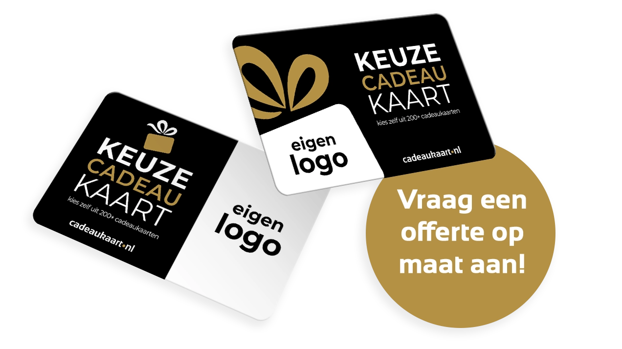 Zakelijke Keuze Cadeaukaart personaliseren
